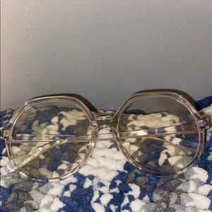 Clear glasses